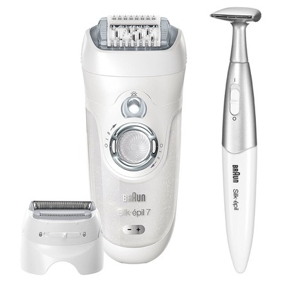 Braun Silk Epil 7 7-561 Wet/Dry Cordless Epilator Hair Remover...
