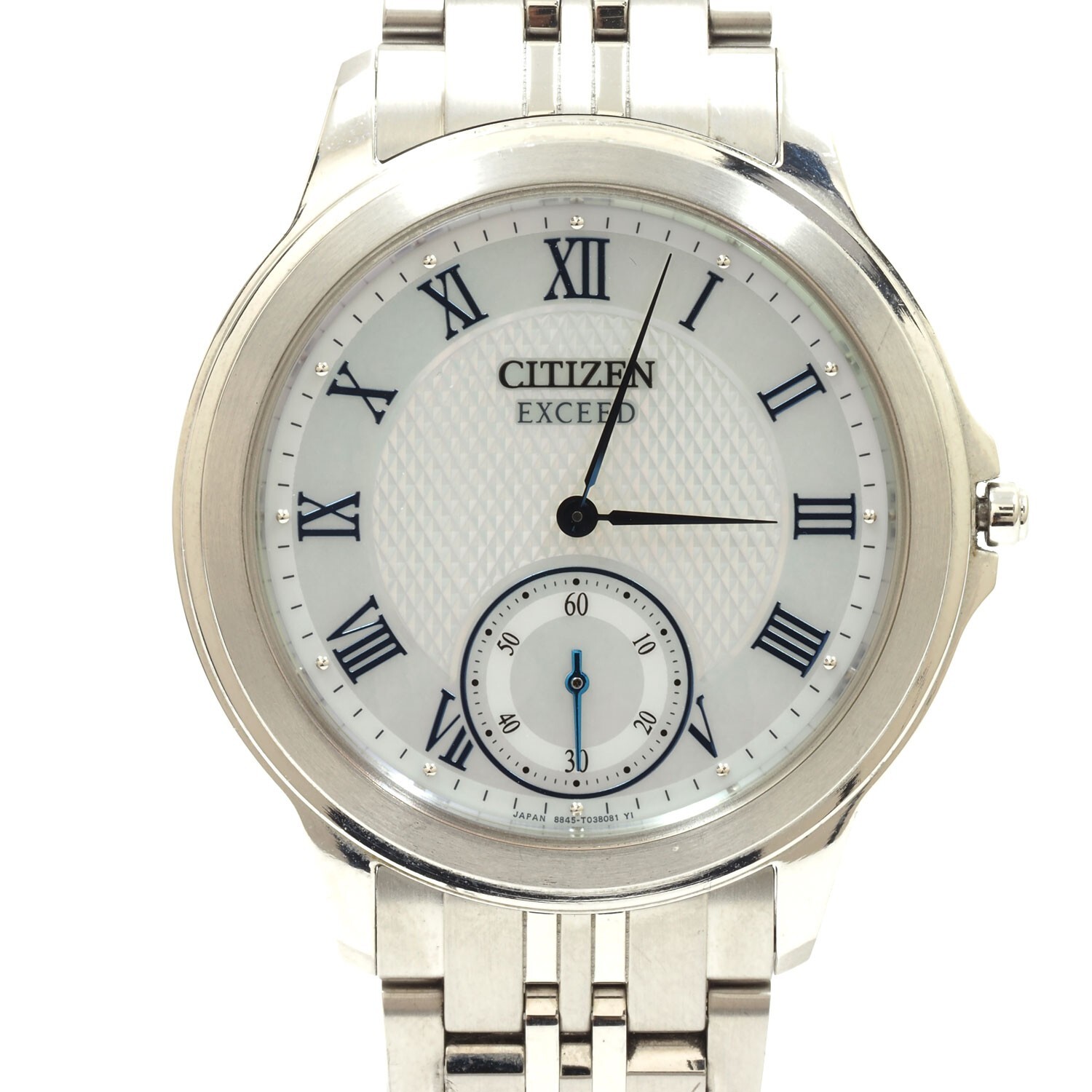 CITIZEN EXCEED Eco Drive AQ5000-56D Titanium Mens Watch | eBay