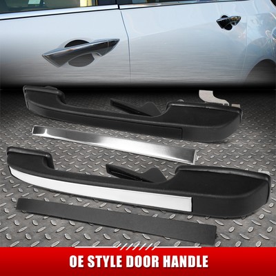 [2ШТ] ДЛЯ 79-92 VW GOLF JETTA RABBIT ТЕКСТУРИРОВАННЫЕ РУЧКИ ТЯГИ ЗАДНЕЙ ЛЕВОЙ ПРАВОЙ ДВЕРИ