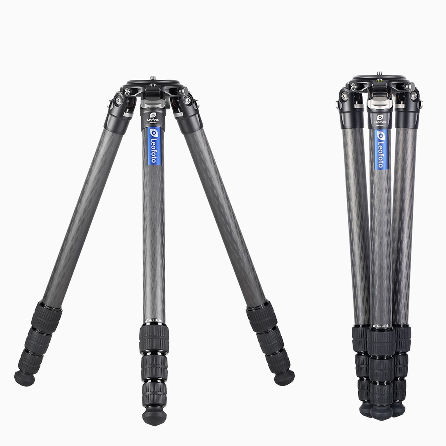 LEOFOTO Summit LM-324C Carbon Fiber Tripod - Load Capacity 25 kg