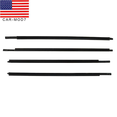 Weatherstrip Window Moulding Trim Seal Belt For Ram 1500 2500 3500 2009-2021