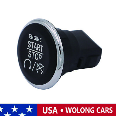 Push Button Engine Ignition Start Stop Switch for Jeep Dodge Chrysler 1FU931X9AC