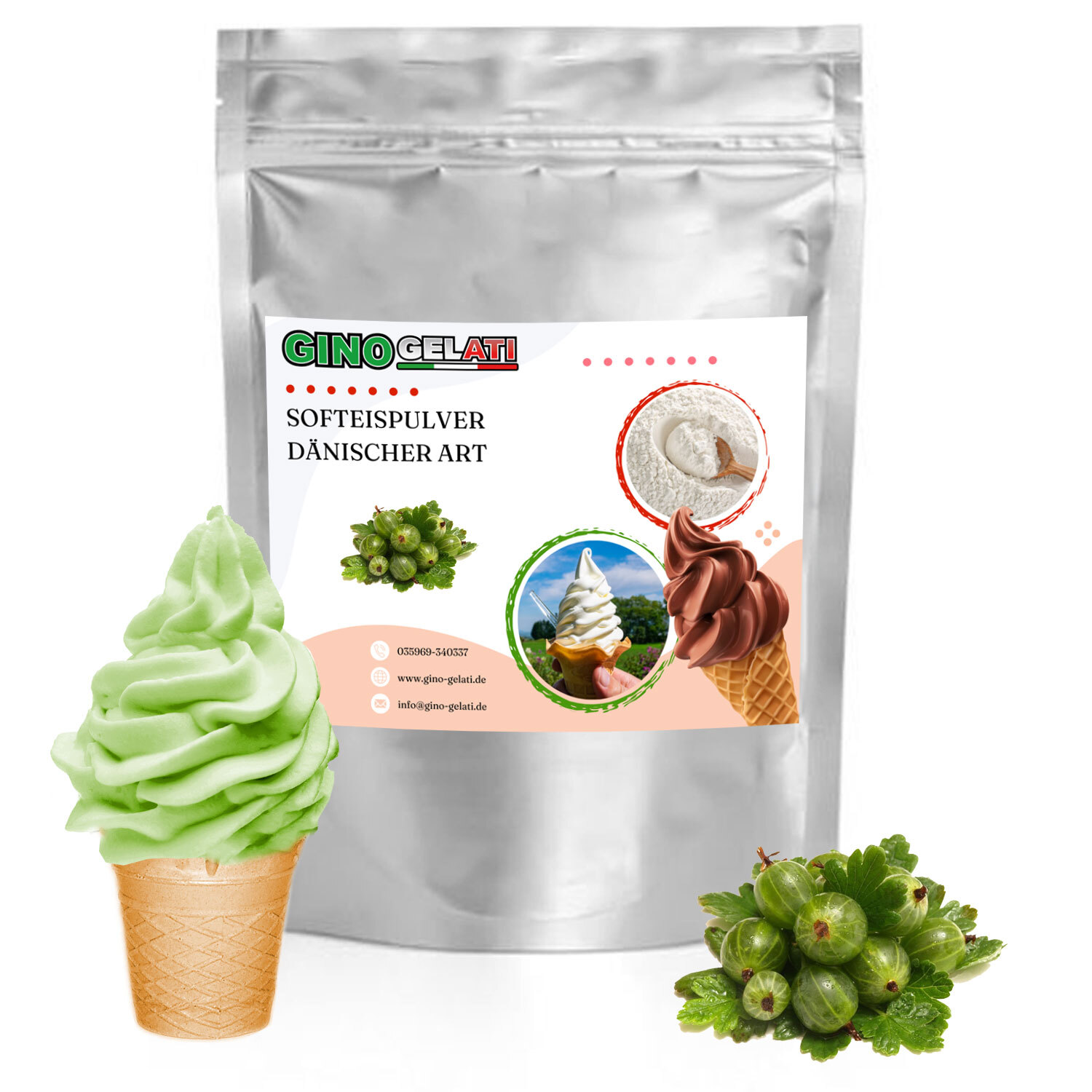 Sahne Biscuit Geschmack 1 Kg Gino Gelati Eispulver Softeispulver für Ihre Eismaschine Sahne Biscuit Geschmack 1 Kg Gino Gelati Eispulver Softeispulver für Ihre Eismaschine