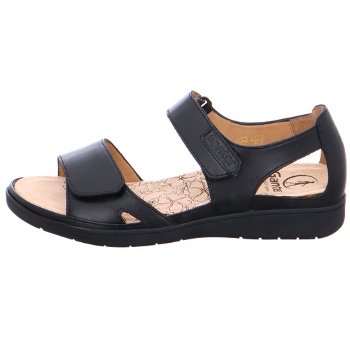 GANTER GANTER DAMEN SANDALETTEN GINA SANDALETTE SCHWARZ 200141-0100 SCHWARZ 419332