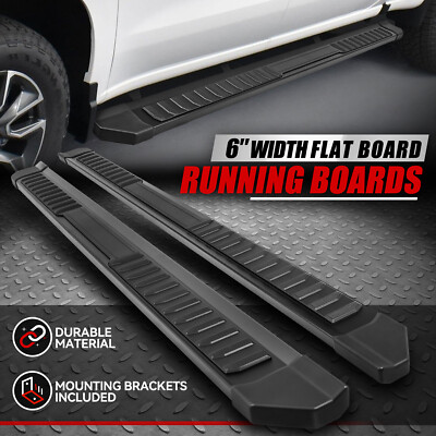 Для 19-24-летнего экипажа Silverado Sierra 1500 2500/3500HD Кабина экипажа черная с 6-плоскими подножками