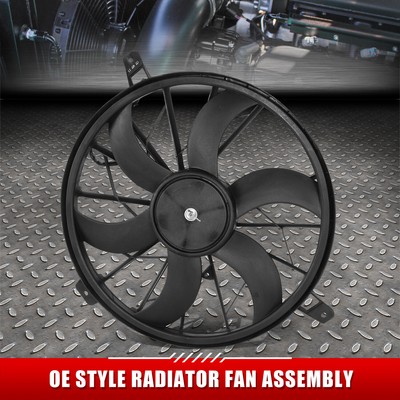 Для 05-07 Jeep Liberty с 3-контактным разъемом в сборе с вентилятором охлаждения радиатора в стиле OE