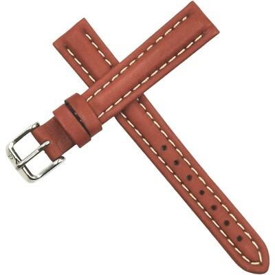 NEW OLD STOCK - 14 MM - STRAP - BAND - GENUINE LEATHER - SWISS WATCH - BRACELET