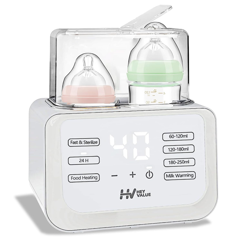 8-In-1 Baby Bottle Warmer, Fast Milk Warmer for Breastmilk o