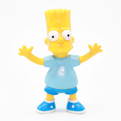 The Simpsons Bendable Figures 90年代 The Simpsons Family PVC Bendable Figure Box Set 1990 Homer
