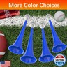 Vuvuzelas Soccer Horn Collapsible Blow Horns Noise Maker Loud Sound Sports Horn Noisemaker for Sporting Events School Graduation Games Party Supplies Favors Accessories