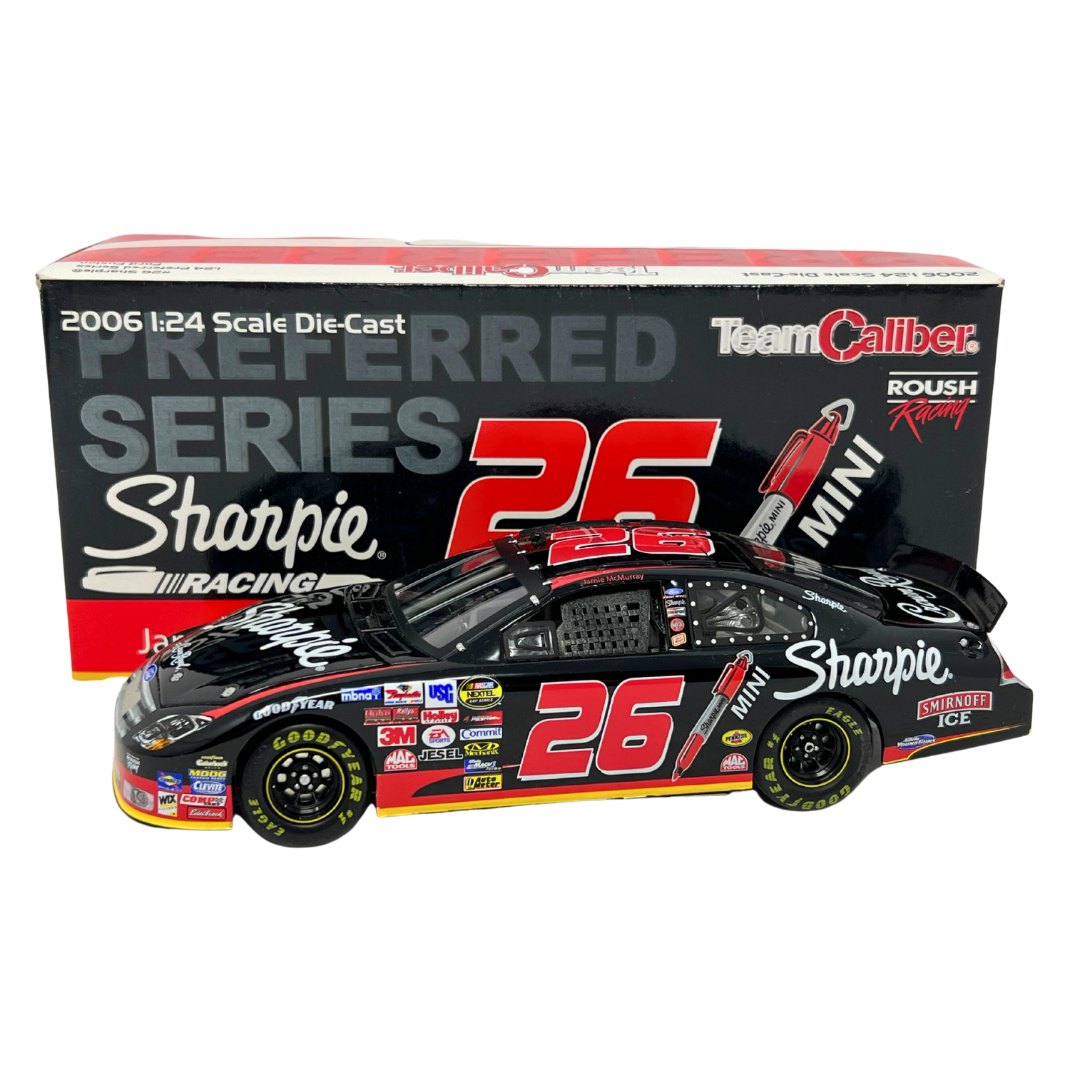 Team Caliber Nascar #26 Jamie McMurray Sharpie 2006 Ford
