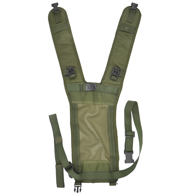 Genuine British Army PLCE Olive Webbing Yoke Soldier Combat