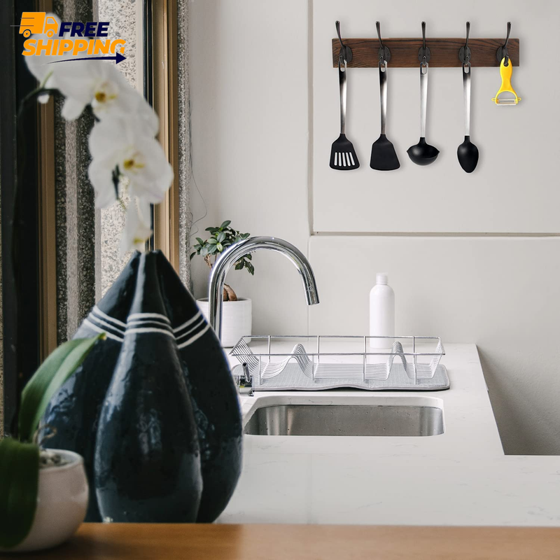Coat Rack Wall Mount 2 Pack Hat Rack with 10 Wall Hooks Coat Hooks, Wall Coat ✅