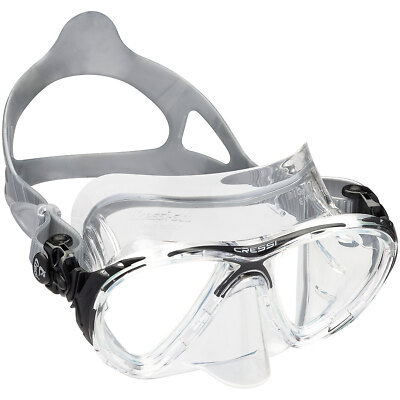 Cressi Big Eyes Evolution Crystal Adult Size Scuba Mask