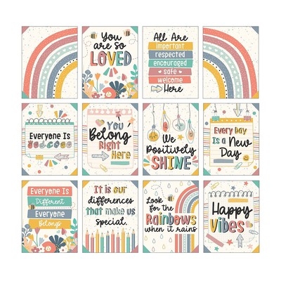 Carson-Dellosa Mini Posters: We Belong Poster Set (106071)