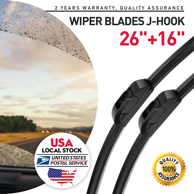 For Toyota Corolla 2009-2018 OEM Windshield Wiper Blades One Set of 26''/16''