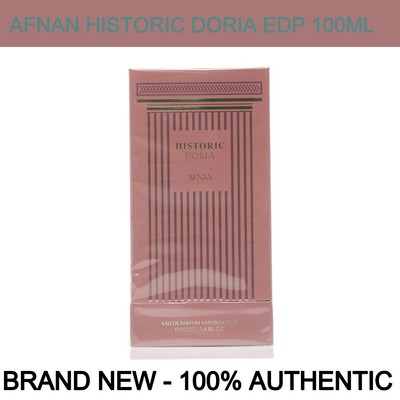 Afnan Historic Doria EDP Unisex 100ml/3.4oz Spray Bottle, Brand New!!