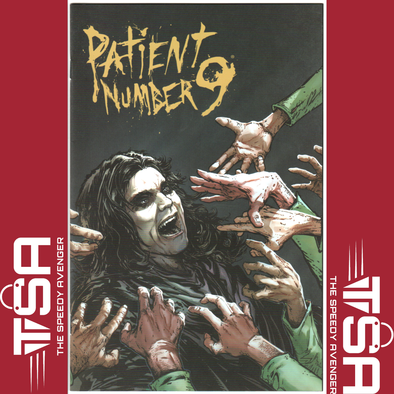 PATIENT NUMBER 9 Ozzy Osbourne PX Exclusive Todd McFarlane Cover Image Comics