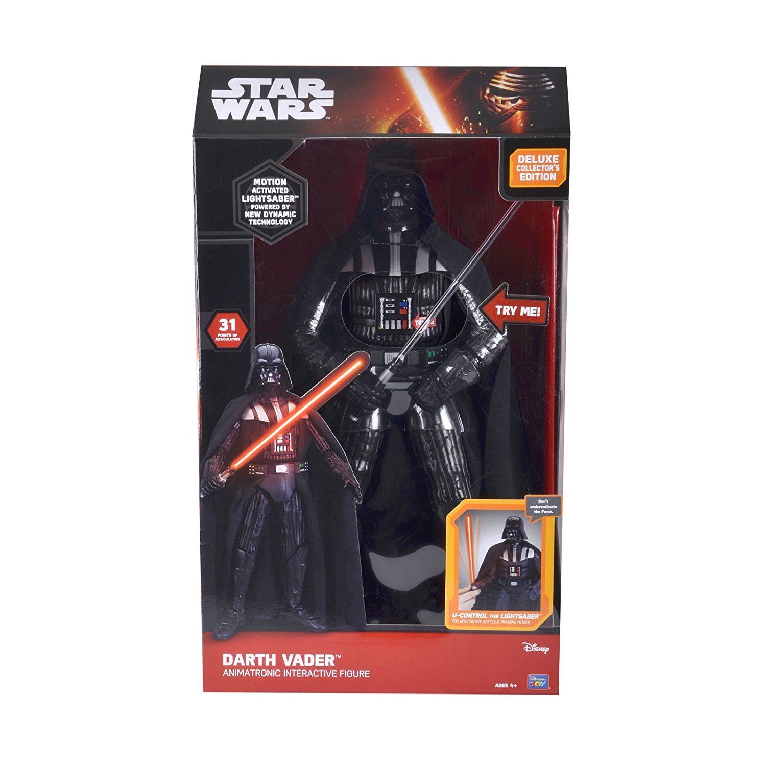 Star Wars Darth Vader Animatronic Interactive Figure Deluxe Star Wars Darth Vader Animatronic Interactive Figure Deluxe