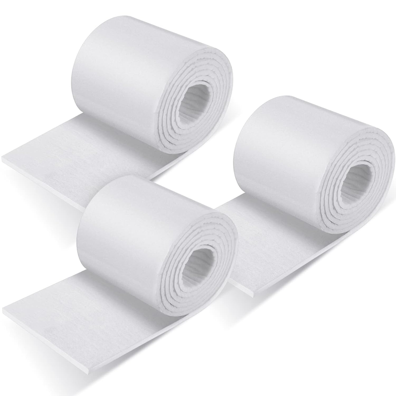 3 Rolls Adhesive Felt Sheet Padding 1/4