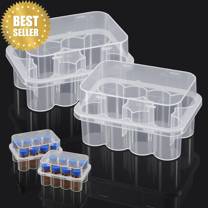 20 Slots Peptide Vials Refrigerator Storage Holder Set Peptide Vial Organizer St