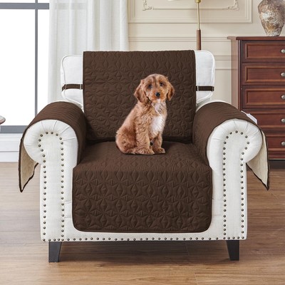 23 Inch Armchair Cover - RBSC Waterproof Anti-Slip Recliner Chair Slipcover F...
