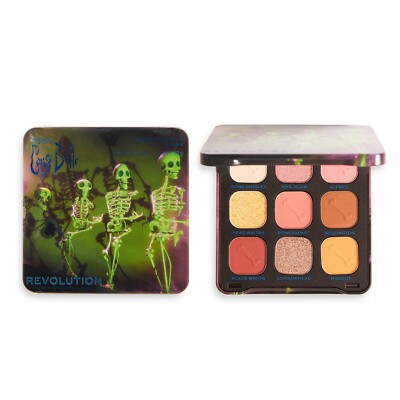 Corpse Bride X Revolution Grave Misunderstanding 9 Color Shadow Palette NEW