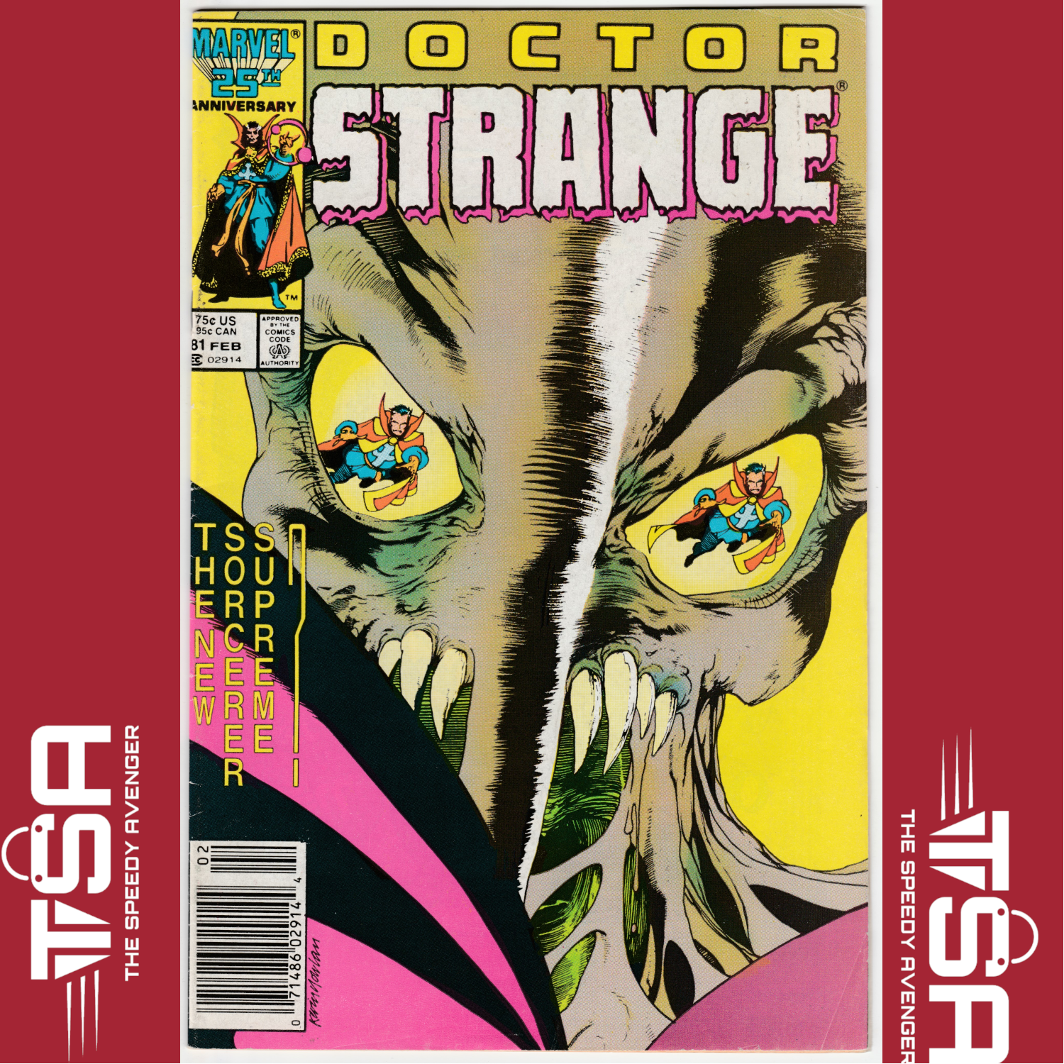 DOCTOR STRANGE #81 Vol. 2 1974 1987 Multiverse of Madness Key 1st Rintrah Marvel