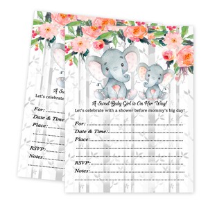Jungle Baby Shower Invitations Ebay