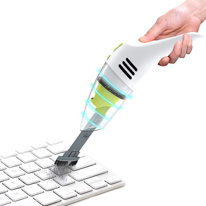 MECO Keyboard Cleaner, Rechargeable Mini Vacuum Wet Dry Cordless Desk Vacuum Cle