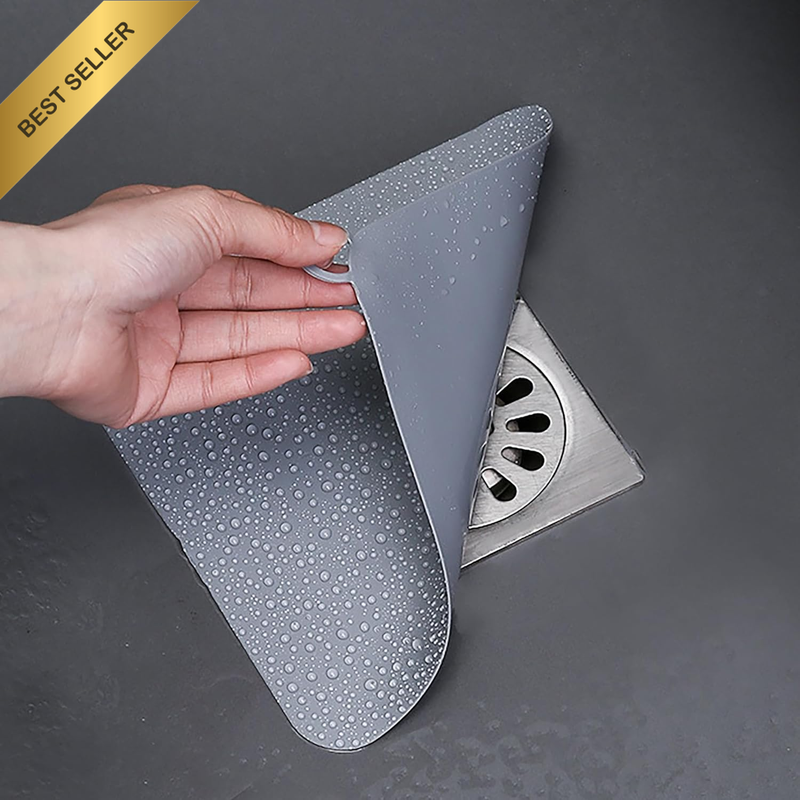Silicone Tub Stopper Floor Drain Cover,2 Pieces Sewer Anti-Odor Mat Deodorizing