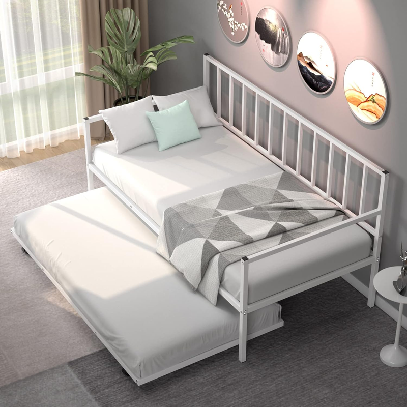 With Trundle, Daybed & Trundle Frame S