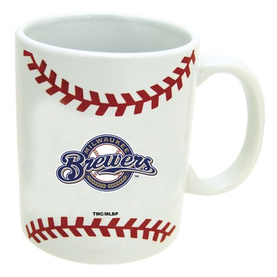 Бейсбольная кофейная кружка Milwaukee Brewers объемом 15 унций