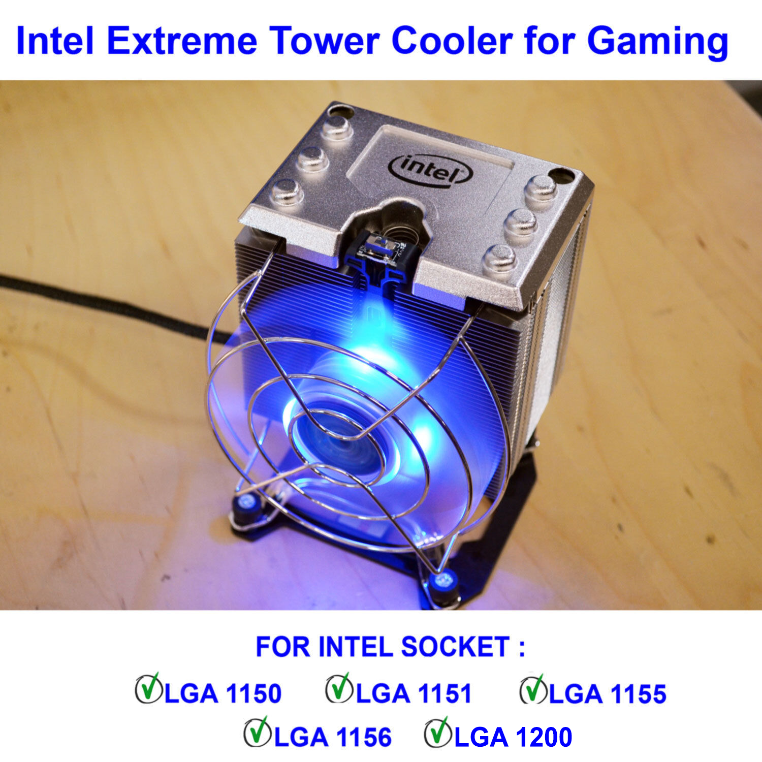 Intel CPUクーラーThermal Solution HTS1155 LP Intel HTS1155LP Thin Mini-ITX Cooler