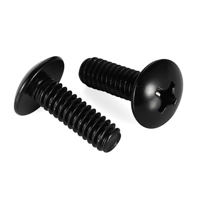 #8-32 x 1'' Truss Head Machine Screws, Full Thread, 18-8 Stainless x 