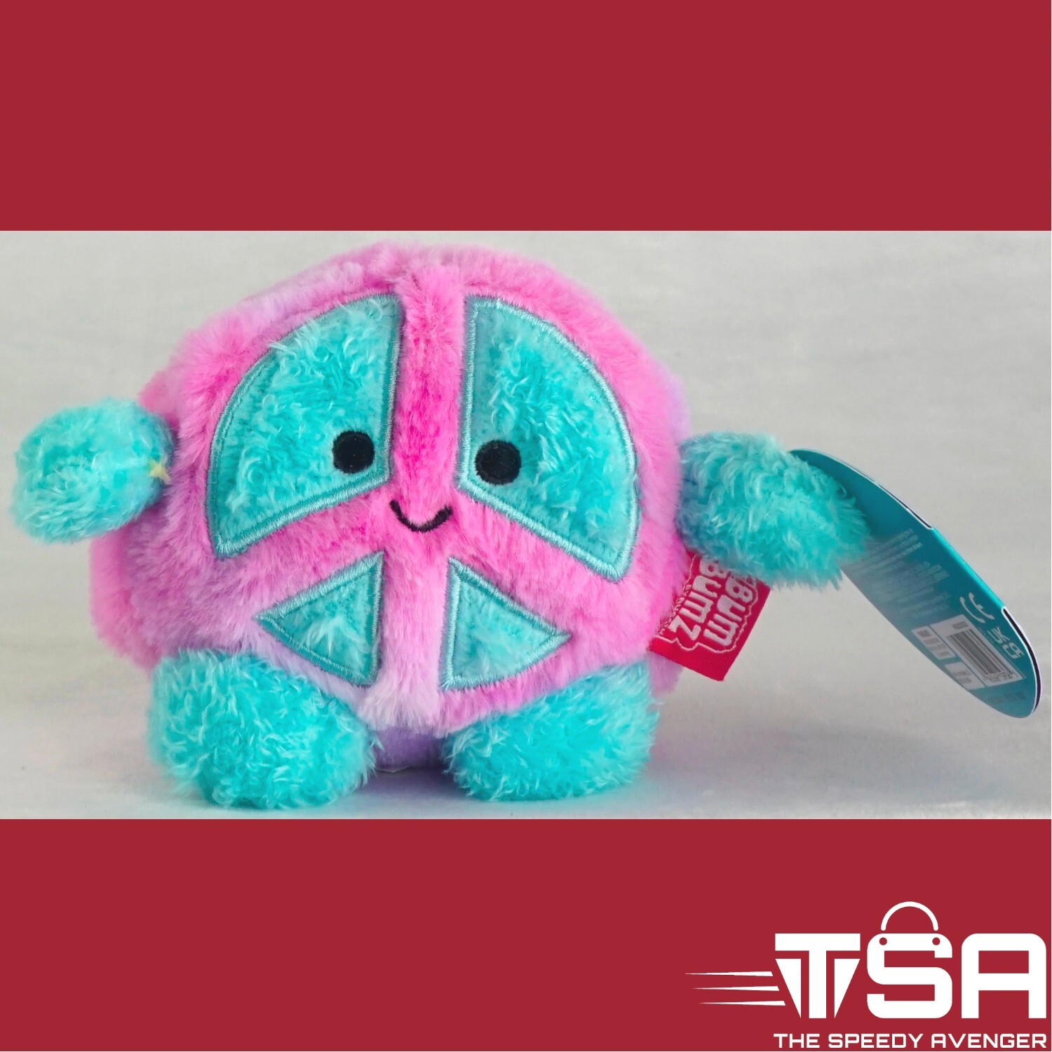 Kellytoy BumBumz by Russ MEGS BBZ5-#2 5in Bean Bag Plush With Sticker