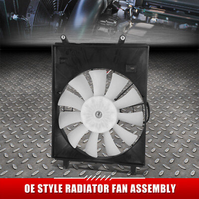 Для 98-03 Toyota Sienna OE Style Вентилятор охлаждения радиатора с левой стороны водителя в сборе