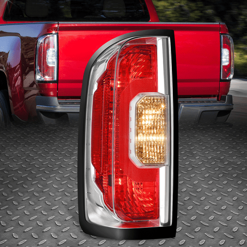 Для 15-22 GMC Canyon Заводской стиль водителя, Левый Задний фонарь заднего хода, Стоп-сигнал