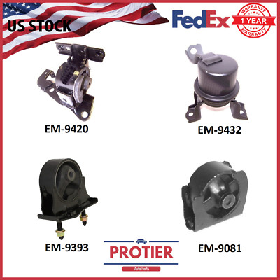 Engine & Trans Mount Set for 2001-2005 Toyota Rav4  2.0L/ 2.4L Auto 4PCS