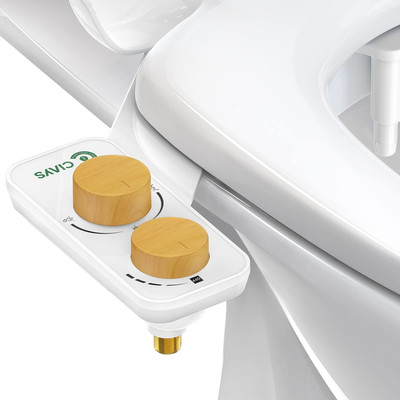 Bidet Attachment for Toilet, Ciays Ultra-Slim Bidet Toilet Seat Attachment, Self
