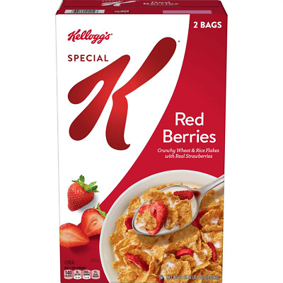 Special K Breakfast Cereal, Red Berries 38 oz., 2 pk