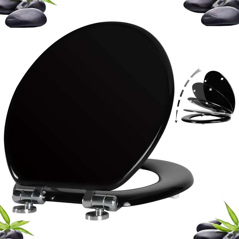 With Zinc Alloy Hinges Quiet-close Quick-release Easy Clean,