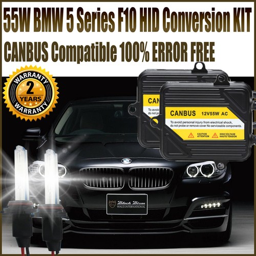 H7 8000K for BMW 5 Series F10 55W HID XENON LIGHTS CONVERSION KIT
