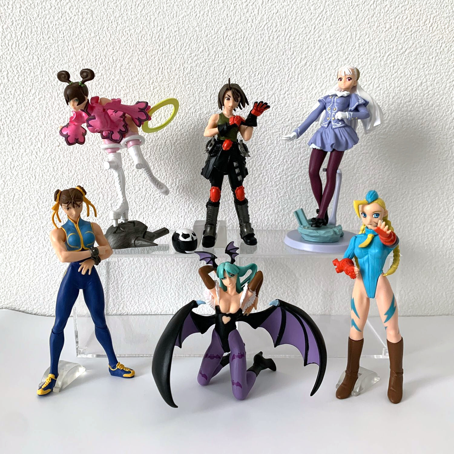 Capcom Gals Collection MORRIGAN CHUN-LI AKIRA Set Street