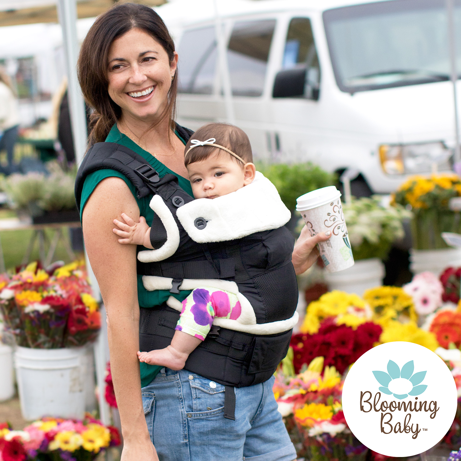 blooming baby carrier