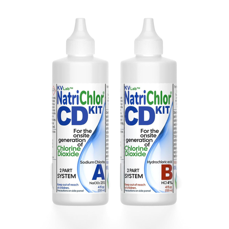 The Original  CD Set W/Accu-Drop Bottles HCL Extra Large Size (8 Oz Total)