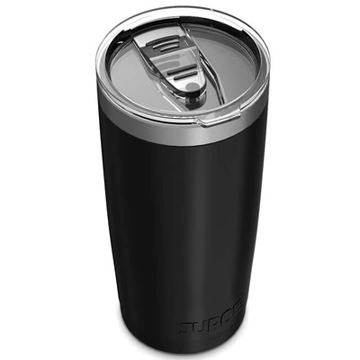 Juro Tumbler 20 Oz Stainless Steel Vacuum Insulated, with Lids and Black 