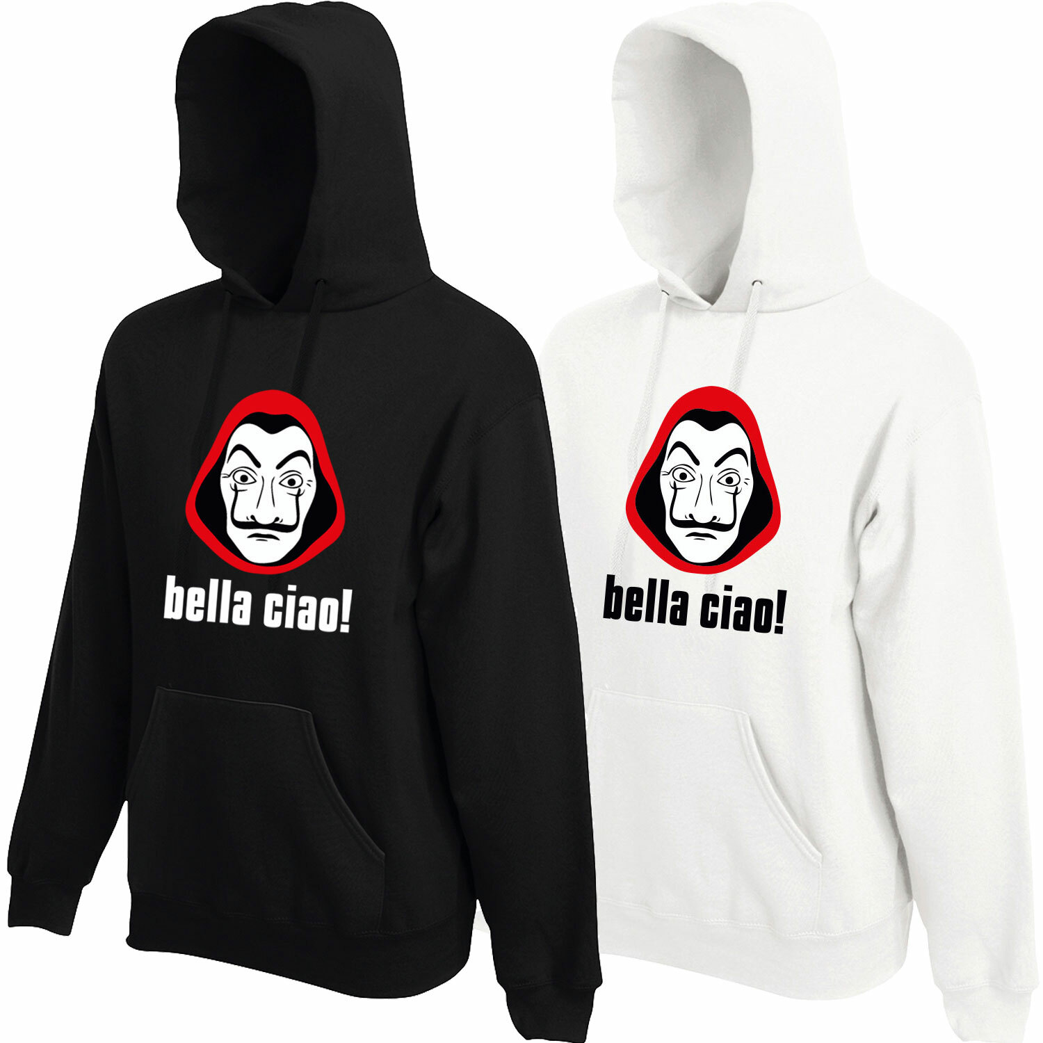 Herren Hoodie · Bella Ciao · Haus Kapuzenpullover des coolen Damen Hoodie · Bella Ciao · Haus Kapuzenpullover des coolen