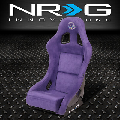 NRG INNOVATIONS FRP-303PP-PRISMA ПУРПУРНЫЙ АЛЬКАНТАРА РЕЙСОВОЕ СИДЕНЬЕ С ВЕДРОМ СРЕДНЕГО РАЗМЕРА