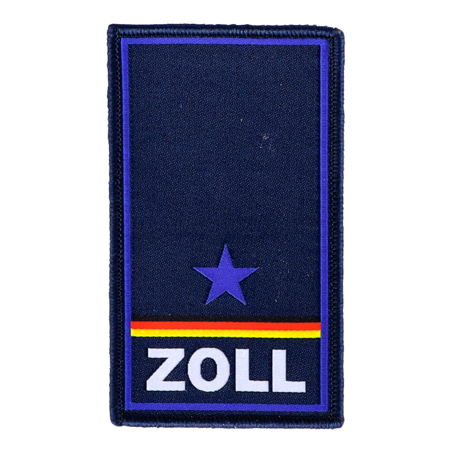 RescPol Schulterschlaufen Rotes Kreuz - 2 Balken Blau Mit Paspel Für Uniform